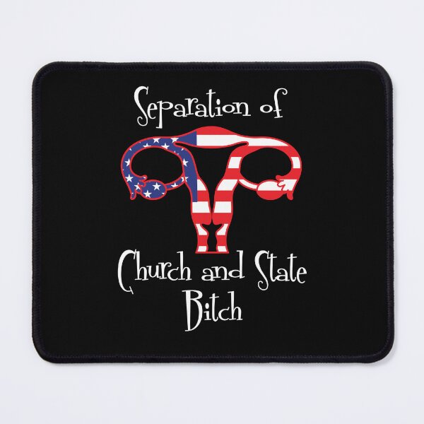 Item preview, Separation of Church and State Bitch Abortion Rights Uterus US Flag Feminist designed and sold by Ngan-Jasmine.