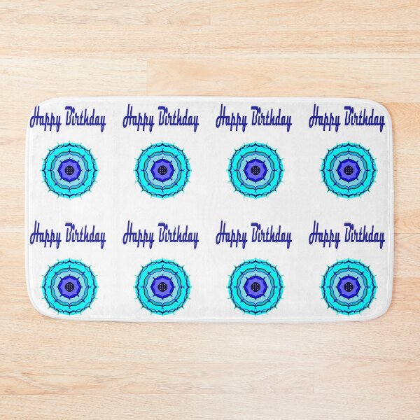 Item preview, Happy Mirrorart Circle Birthday designed and sold by KazM.