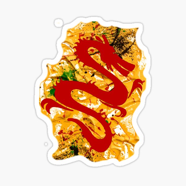 RED DRAGON Sticker