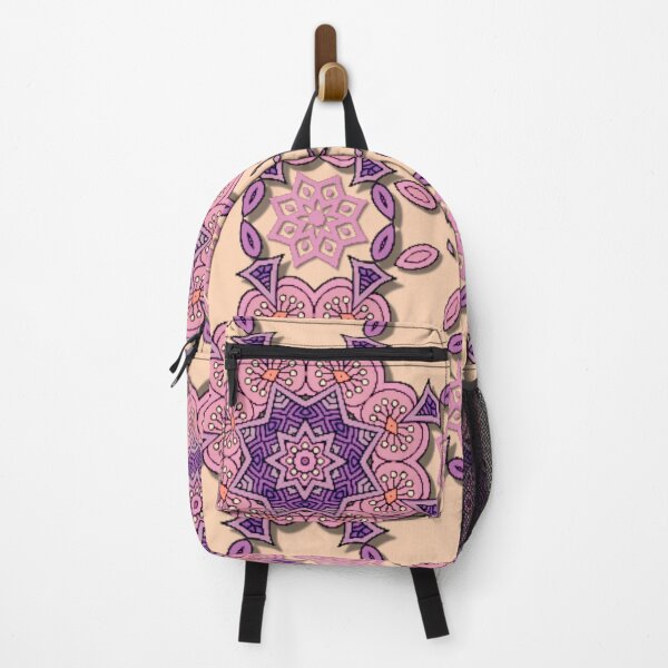Item preview, Oriental Inspired.. A repeating floral design using warm tones designed and sold by ditzy-designs.