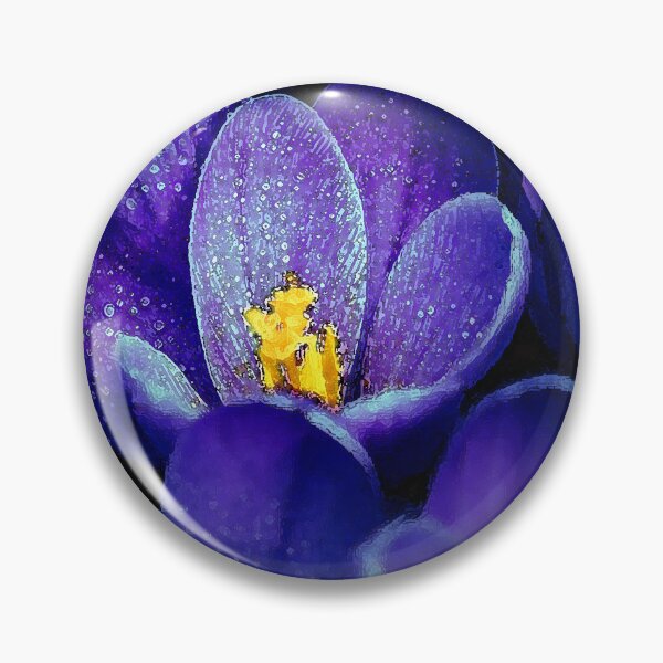 Item preview, Purple  Crocus Flower Market  designed and sold by Tamas Das.