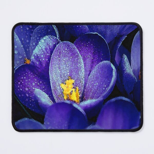 Item preview, Purple  Crocus Flower Market  designed and sold by Tamas Das.