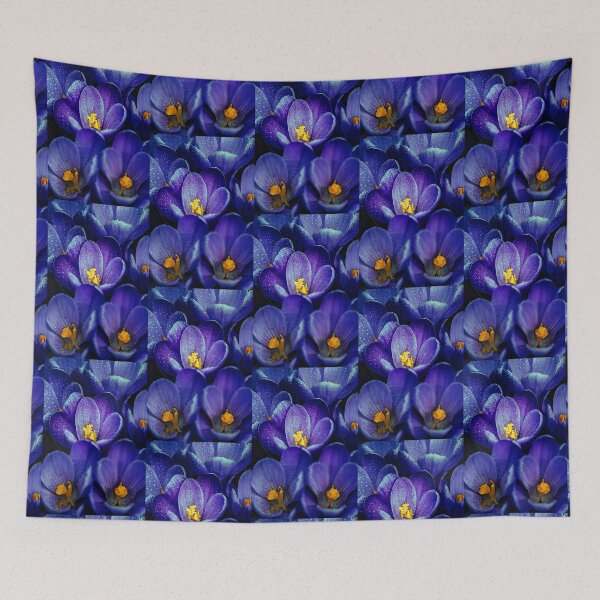 Item preview, Purple  Crocus Flower Market  designed and sold by Tamas Das.