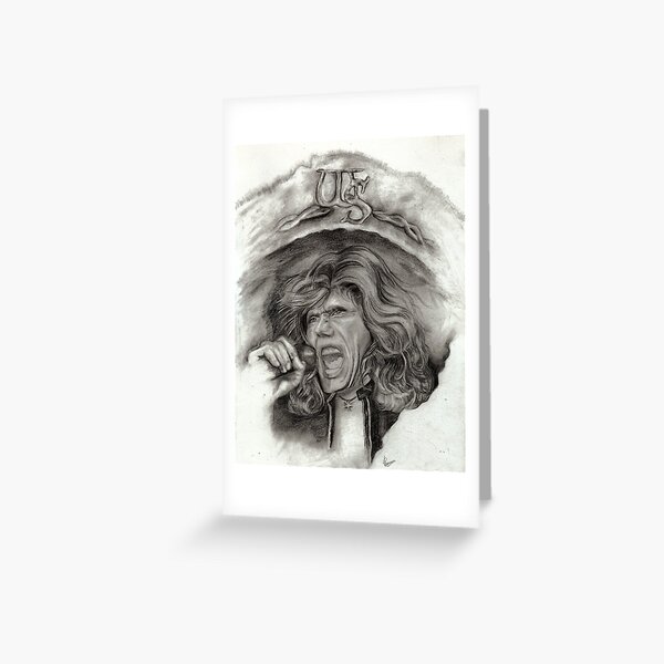Whitesnake Greeting Card