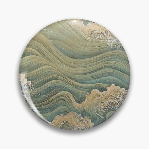 Item preview, Wave Paintbrush Pattern designed and sold by noiramcreates.
