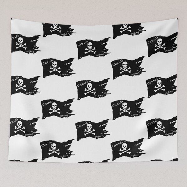 Item preview, Flag gouda holland - Pirate society designed and sold by WhereIsTravis.