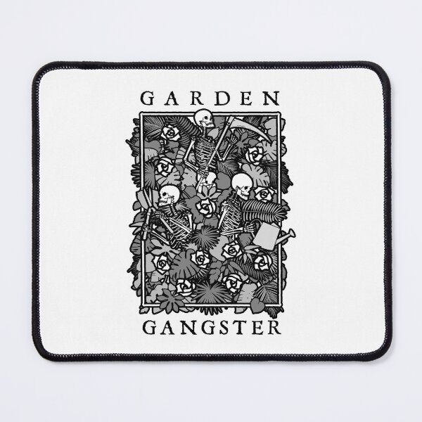 Item preview, Garden Gangster Funny Gardening Goth Skeleton Gardener designed and sold by GrandeDuc.