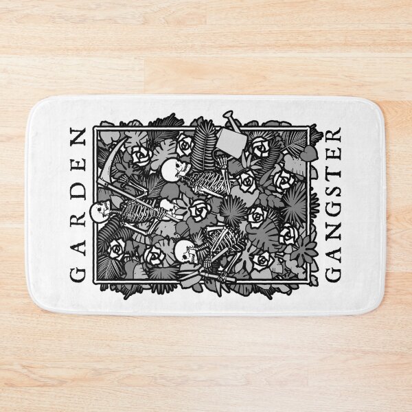 Item preview, Garden Gangster Funny Gardening Goth Skeleton Gardener designed and sold by GrandeDuc.