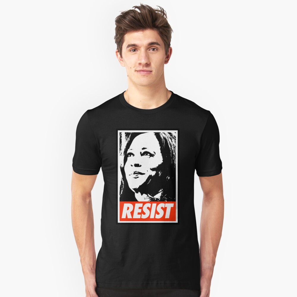 KAMALA RESIST Slim Fit T-Shirt