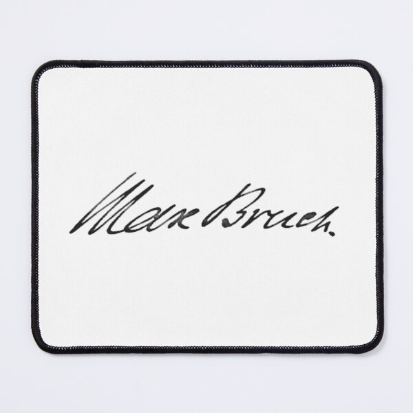Artikelvorschau, Max Bruch Signatur entworfen und verkauft von Musicianst0re.