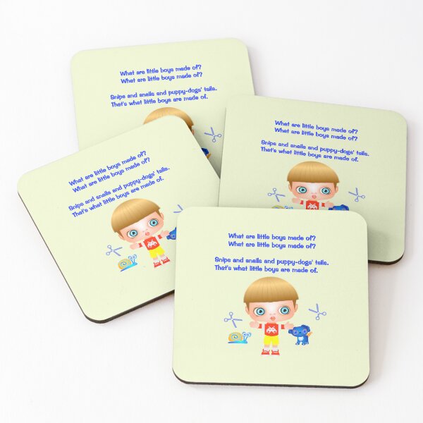 Item preview, What are little boys made of? designed and sold by moths-minor.