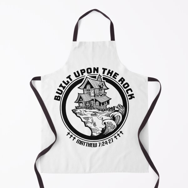 Item preview, House Built Upon the Rock, Jesus the Solid Rock Matthew 7:24-27 designed and sold by Wear-Christ.