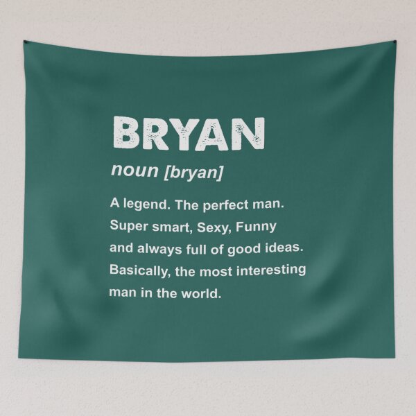 Item preview, Bryan Name designed and sold by CarlosKingg.