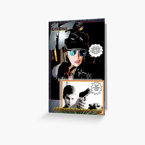 Peace Keeper Greeting Card