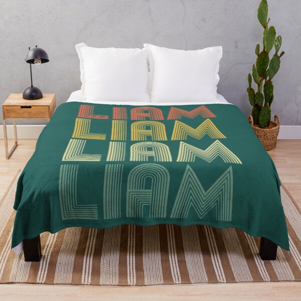 Item preview, Liam Retro Personalized First Name 70S Vintage designed and sold by CarlosKingg.