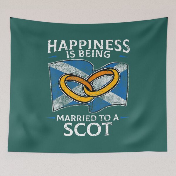 Artikelvorschau, Schottische Hochzeit Schottland Heritage Roots Scot Flag Verheiratet entworfen und verkauft von CarlosKingg.