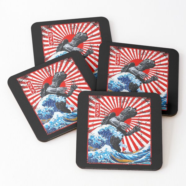 Item preview, The Great Gamera Wave Off Kanagawa designed and sold by CarlosKingg.