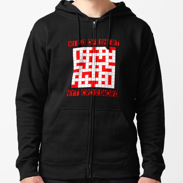 Sudaderas Cl c3 a1sica Crucigrama Redbubble