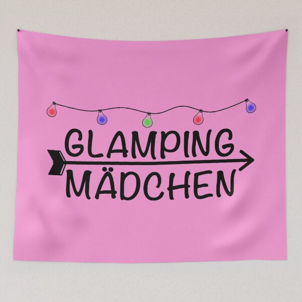 Item preview, Glamping girl fairy lights designed and sold by OVMEngemann.