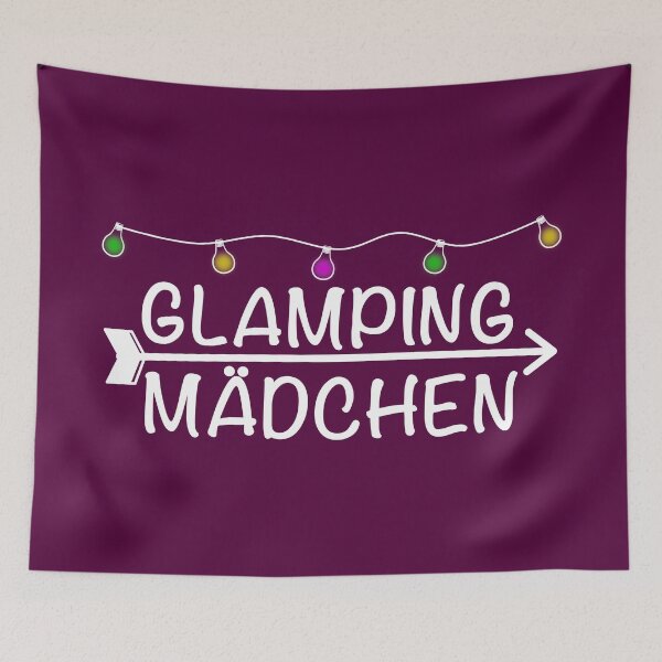 Item preview, Glamping girl fairy lights designed and sold by OVMEngemann.