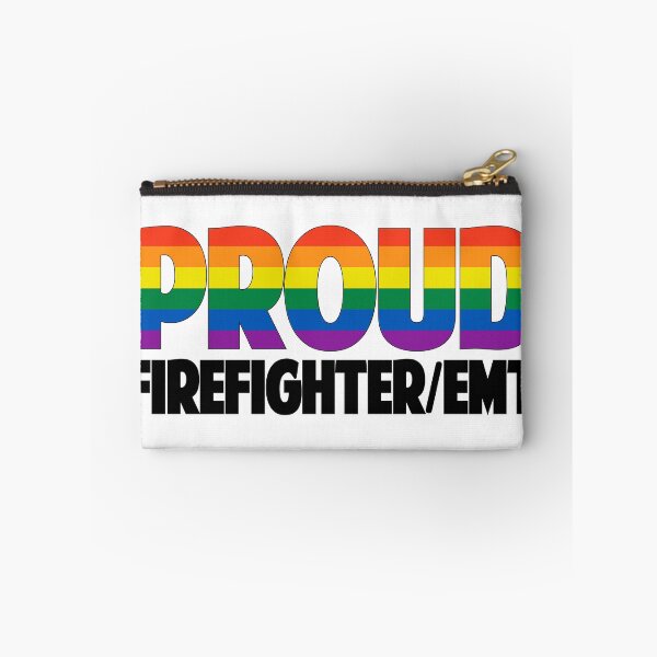 Item preview, Proud Firefighter/EMT designed and sold by Rainbow Responders.