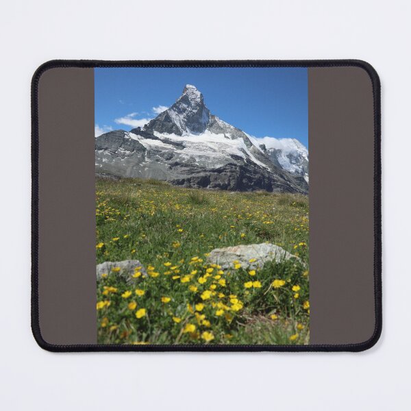 Item preview, The Matterhorn with wild flowers designed and sold by beavo.