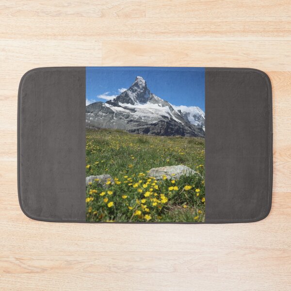 Item preview, The Matterhorn with wild flowers designed and sold by beavo.