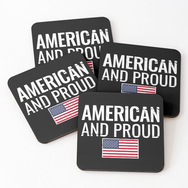 Item preview, American And Proud USA Flag American designed and sold by max-it-out.