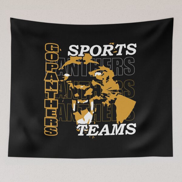 Item preview, Go Panthers Sports Teams - Gold And Black  designed and sold by Demna-S.