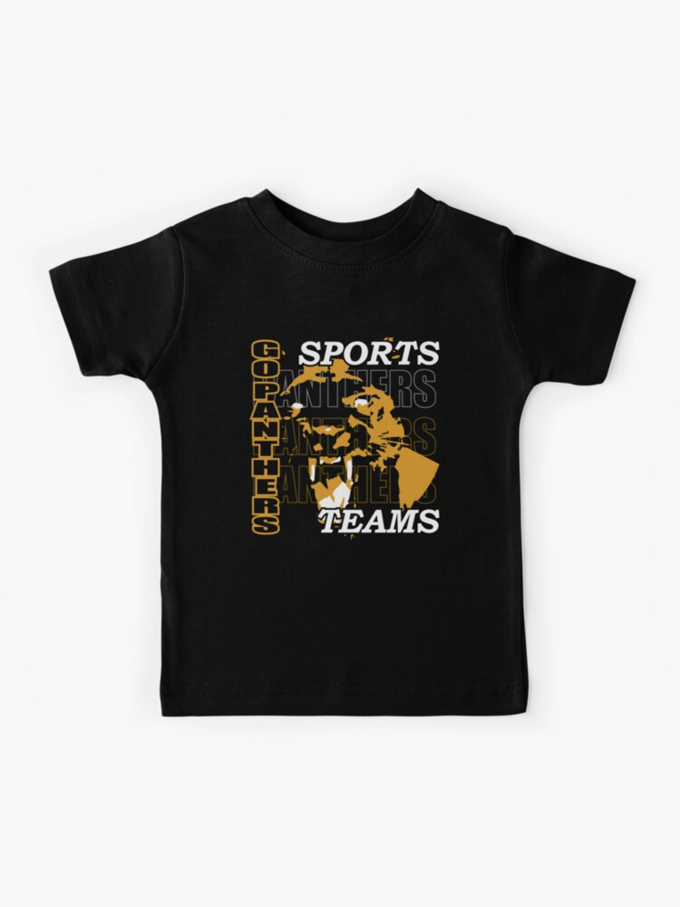 Carolina Panthers Preschool Team Logo T-Shirt - Black