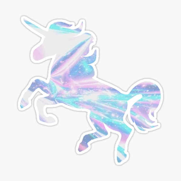 Premium Sticker - Sparkly Holographic Glitter Lazy Days