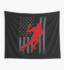 American Lacrosse Shirt Wall Tapestry