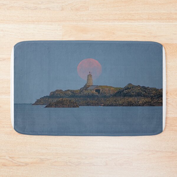Item preview, Buck Moon behind Goleudy Twr Bach designed and sold by Paul Madden.