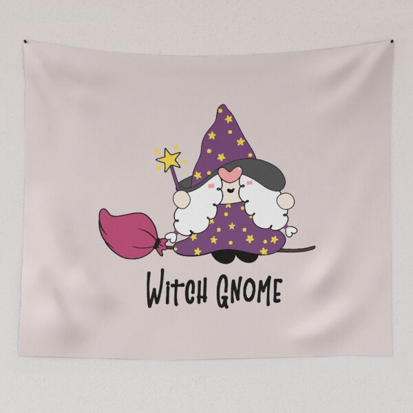 Item preview, Gnome Halloween - Hanging With My Gnomies - Happy Halloween BOO - Halloween Best Friend - Witch Brew - Witch Gnome designed and sold by Viktor Kabbach.