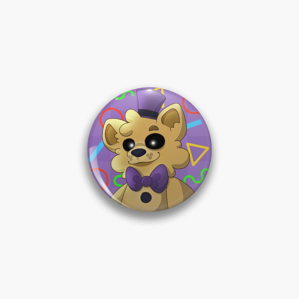 Five Nights at Freddy's Fredbear's Family Diner Security Badge Pin for  Sale by pinjann