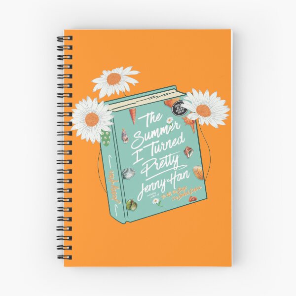 Item preview, The summer I turned pretty book cover with flowers designed and sold by Tessa Van Vooren.