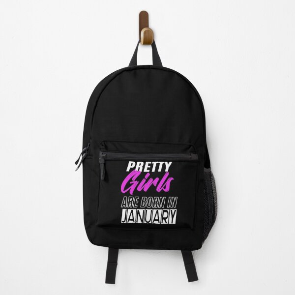 Item preview, Pretty Girls Are Born In January Funny Birthday Quote designed and sold by BK-Fishing.