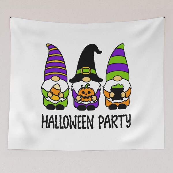 Item preview, Gnome Halloween - Hanging With My Gnomies - Happy Halloween BOO - Halloween Best Friend - Witch Brew - Witch Gnome - Halloween Party designed and sold by Viktor Kabbach.