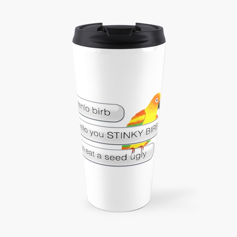 Henlo Birb Travel Mug