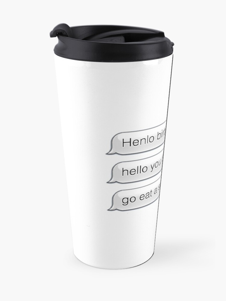 Alternate view of Henlo Birb Travel Mug