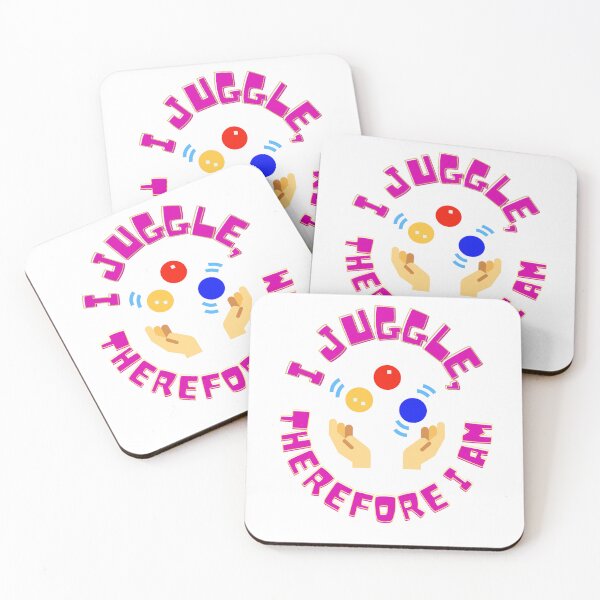 Item preview, I juggle therefore I am designed and sold by BumbleBearArtUK.