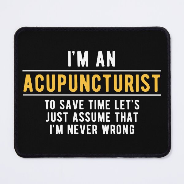 Item preview, Acupuncturist Acupuncture Witty designed and sold by NestaReign.