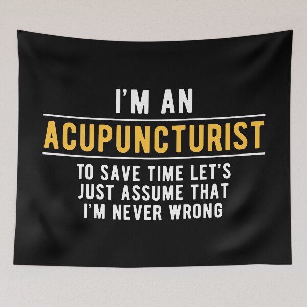 Item preview, Acupuncturist Acupuncture Witty designed and sold by NestaReign.