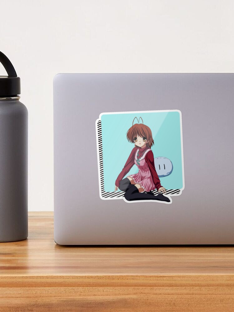 Nagisa Furukawa - Clannad Sticker for Sale by bian-ks