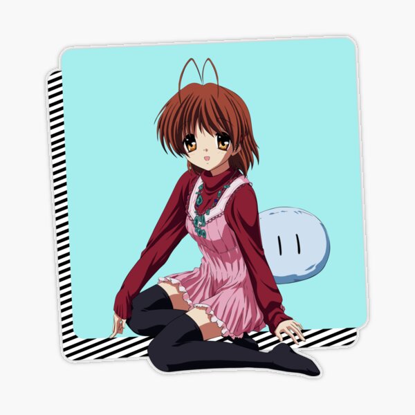 Nagisa Furukawa - Clannad Sticker for Sale by bian-ks