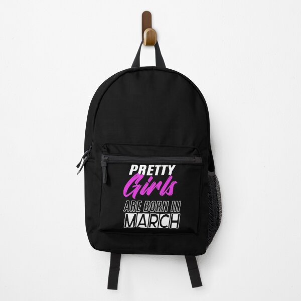 Item preview, Pretty Girls Are Born In March Funny Birthday Quote designed and sold by BK-Fishing.