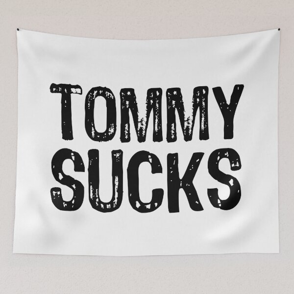 Item preview, Tommy Sucks designed and sold by The "I Love Everything" Shop.