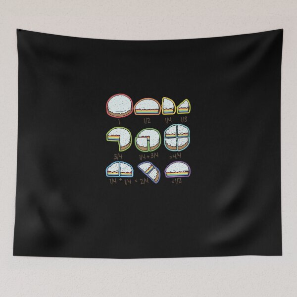 Item preview, Rainbow Cake Quick Maths Fraction Math Teachers designed and sold by ussonfewell.