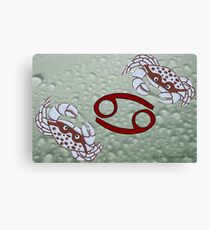 Astrology:-Cancer Canvas Print