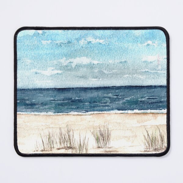 Item preview, beach, sea waves and clouds designed and sold by Sandra  Steinke.